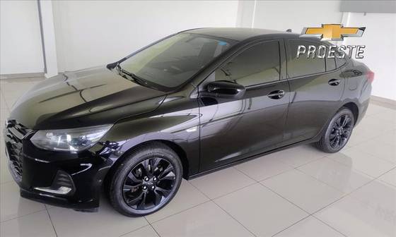 CHEVROLET ONIX 1.0 TURBO FLEX PLUS PREMIER MIDNIGHT AUTOMÁTICO
